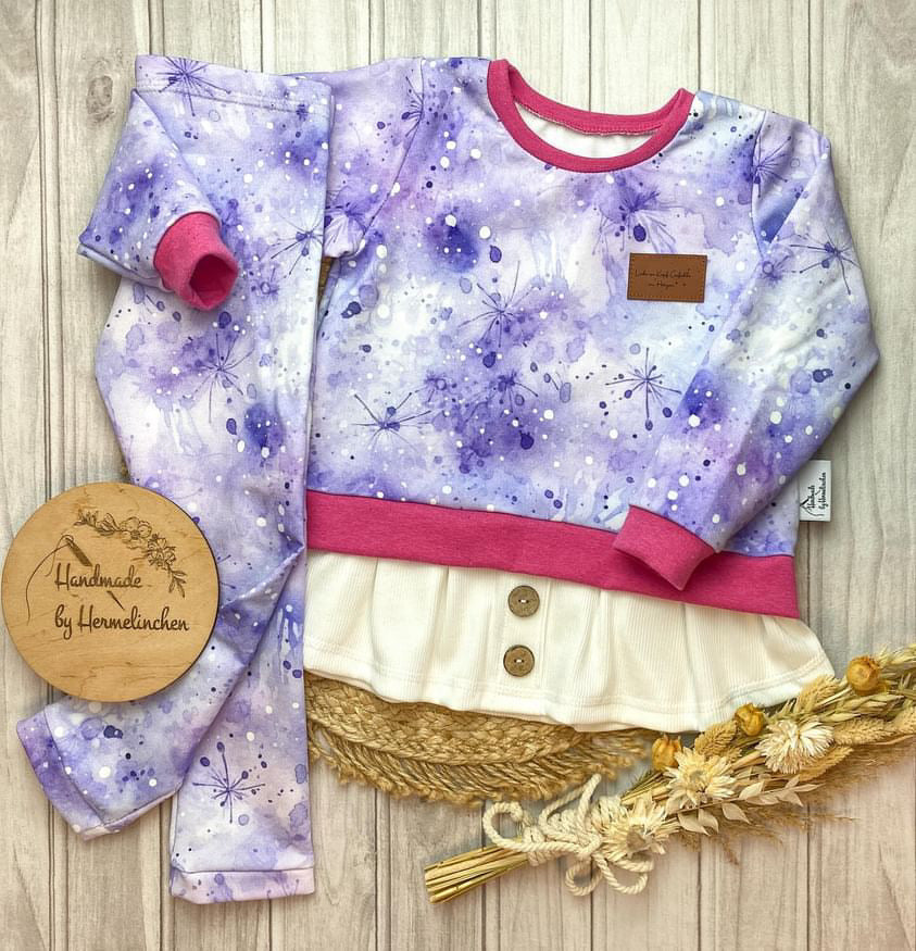 Flecken Lila Wintervorbestellung